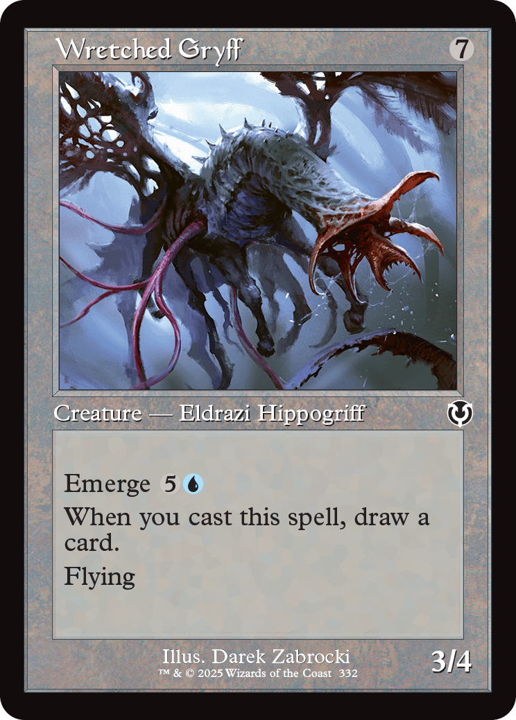 (332) Wretched Gryff - RETRO FRAME